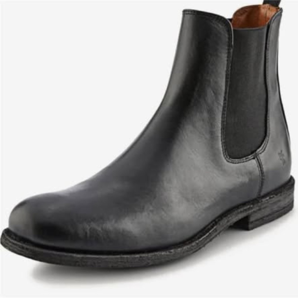 Frye Tyler Chelsea Boots for Men. Full leather lining Black EUC. 11.5 D.